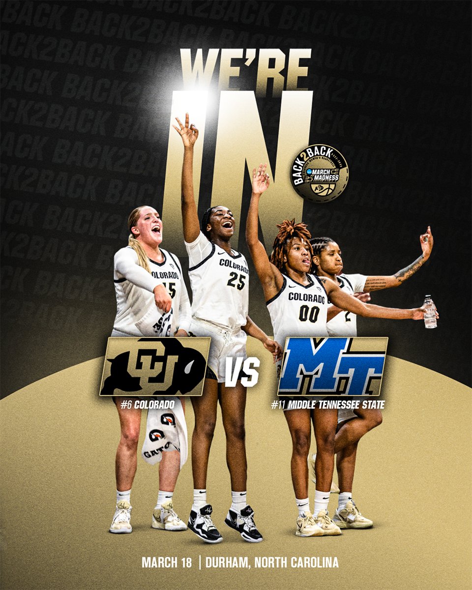 Dancin' in Durham💃🦬

#GoBuffs