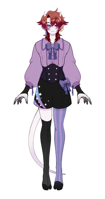 I didnt show you the new model yet! Shame on meeeeLook how pretty i am now :D#VirusAP #vtuber #VtuberUprisings #ENVtuber #itvtuber 