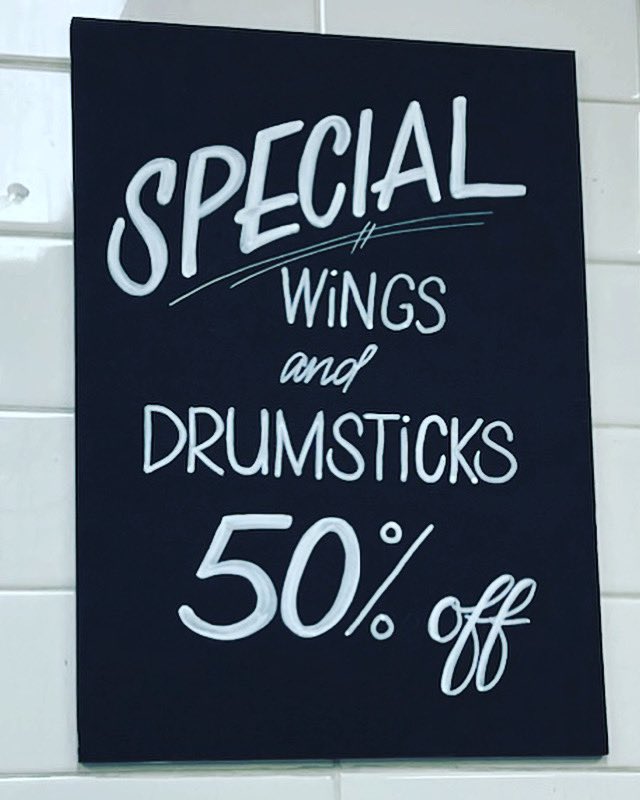 BirdsGaloreRB's tweet photo. SPECIAL: Wings and Drumsticks 50% off this week!
Birds Galore of Rose Bay North
4 Old South Head Road
Vaucluse, NSW 2030
9337 6237
https://t.co/Cwg9HcNg3w
#birdsgalore #sydney #rosebay #vaucluse #doverheights #doublebay #sydneyfood #sydneyfoodie #easternsuburbmums https://t.co/GjmL56EXaZ