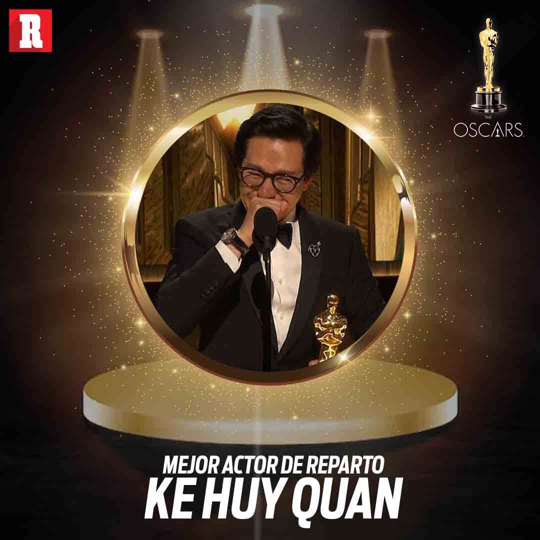 record_mexico's tweet photo. MÁS GALARDONADOS 👏

Ke Huy Quan se lleva un Oscar por su actuación en Todo en Todas Partes Al Mismo Tiempo.

Jamie Lee Curtis de la misma película también se gana una estatuilla.

EN VIVO: https://t.co/UnR3EsjbfY https://t.co/9kpq71uZWp