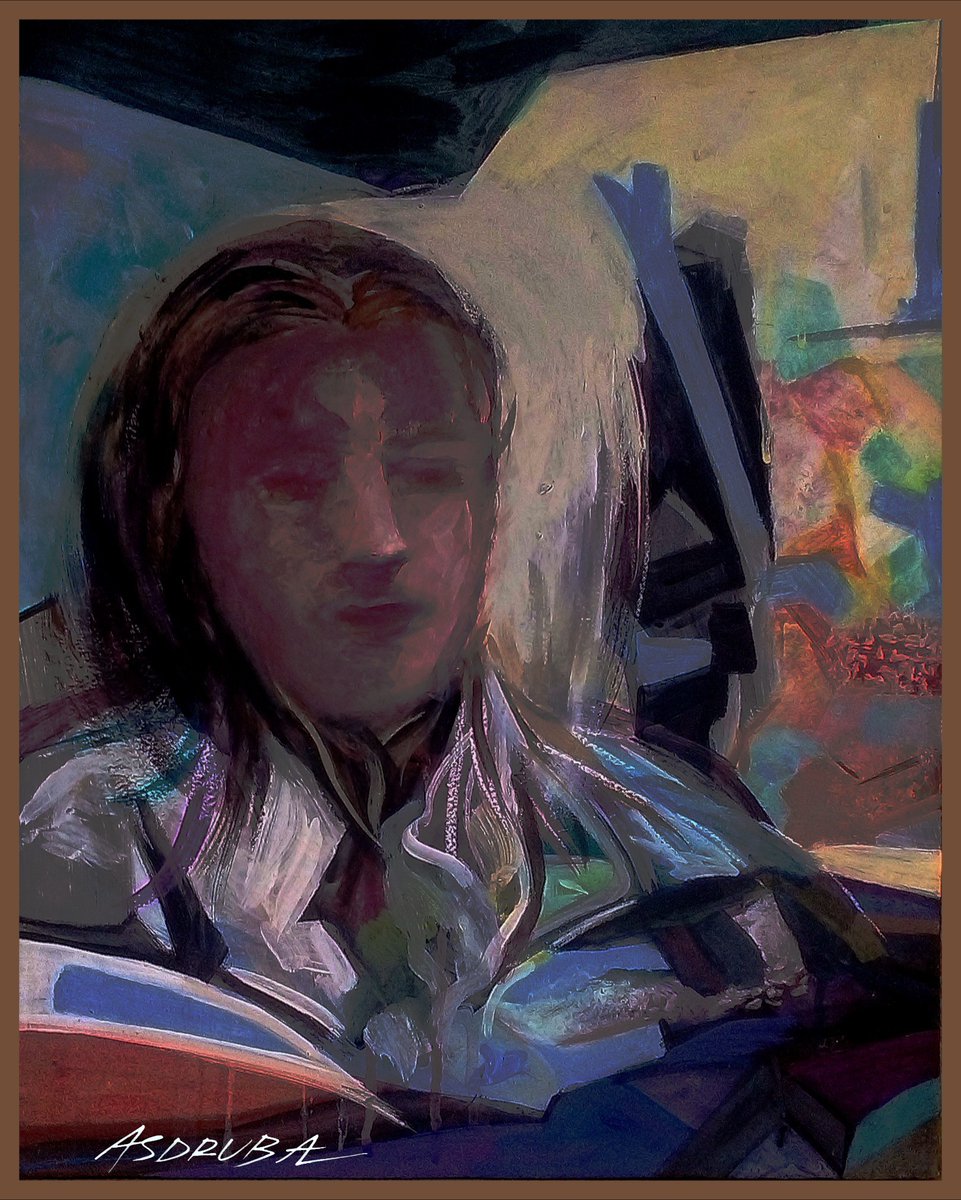 ROCJOAS's tweet photo. Gouache 50x40 cm.
"Blessed is he who dreams and recreates the dreams..."
#sketches #allaprima #sketching #faces #artfaces #facesinart #drawingcolor #freeart #livingart #artworks #paintings https://t.co/7UEm9Oji6E