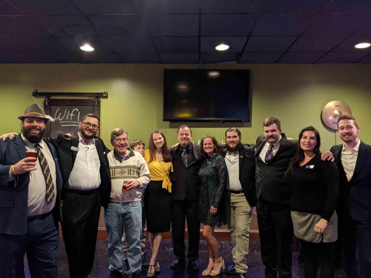 thomasbhill's tweet photo. This is my @FireTheUniparty campaign family. These fine folks and others in the liberty movement give me a reason to wake up in the morning. @LPNC https://t.co/eYmYRtOdyX