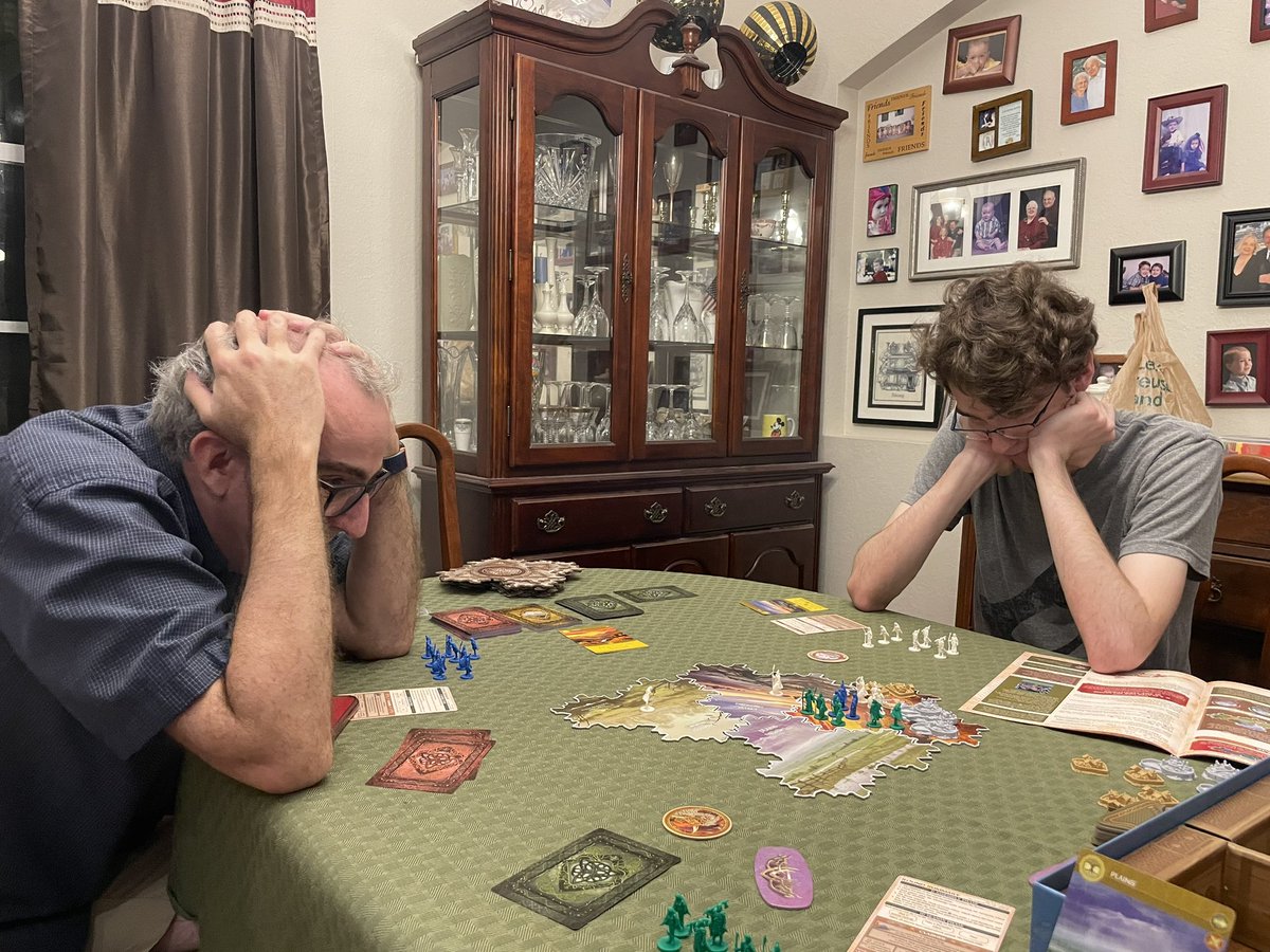 drjsblessing's tweet photo. When you didn’t really watch the “how to play it” video and you still beat the hardcore gamers in one season.  Boom! Poor @cognitive_gamer and his mini me. #Inis @matagotnfriends https://t.co/n4AsVPUBO5