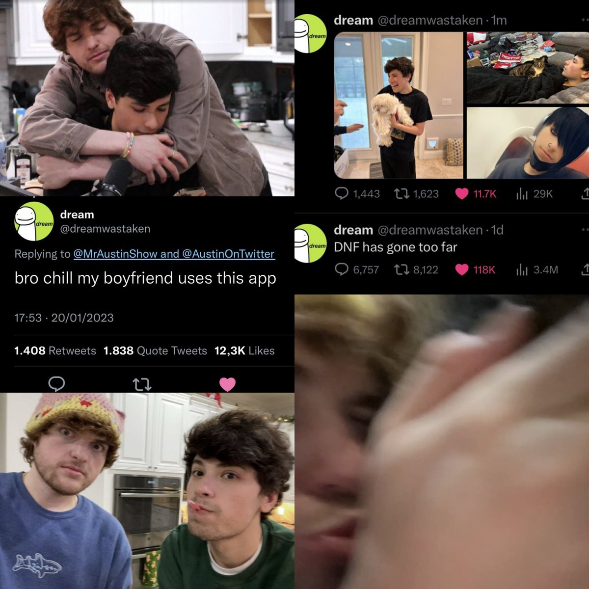 S A M on Twitter "ironic how dream raised all the toxic dnfers,likes