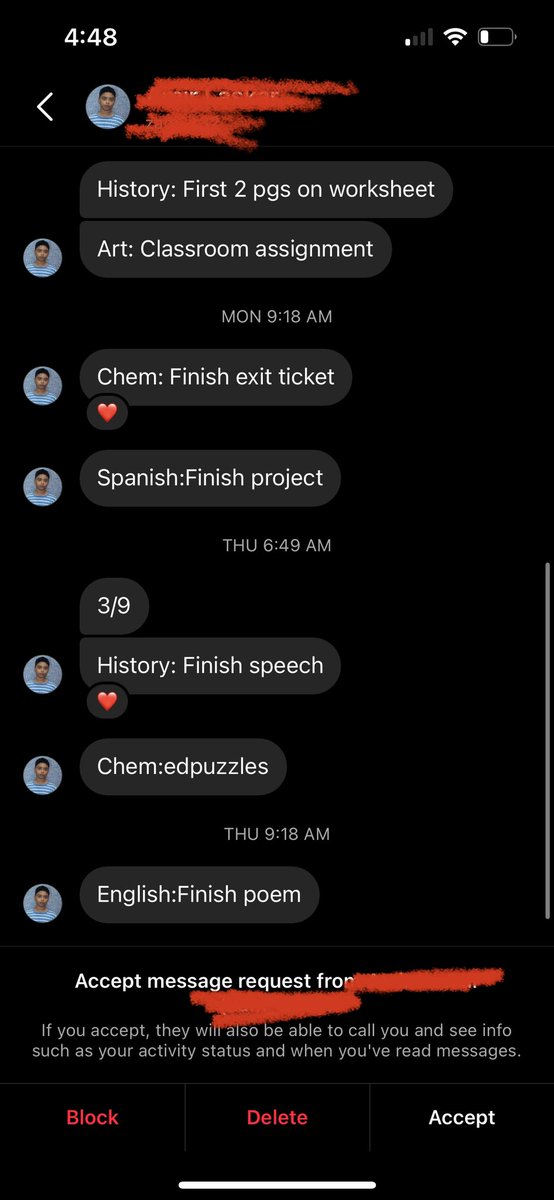 Shiro_Rz's tweet photo. this guy on my instagram has been keeping track of his assignments in my DMs for a while now i hope lil bro has straight As https://t.co/X39GMpVocH