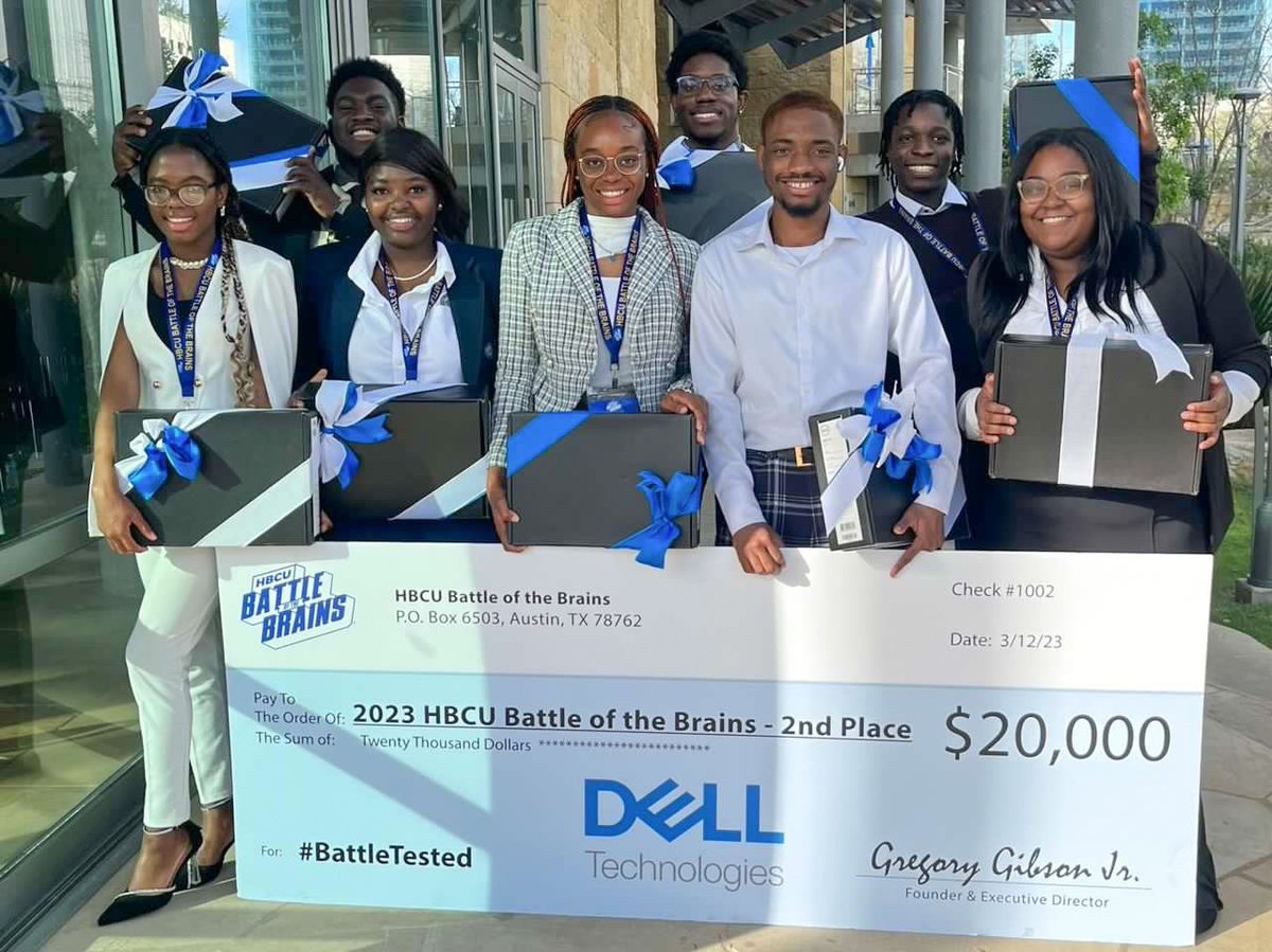 Fisk1866's tweet image. Thrilling victory for Fisk University at the Battle of the Brains competition as they seize second place in Austin, Texas, surpassing 33 HBCUs and outshining over 350 brilliant students! 

#fiskforever #fiskuniversity #hbcubattleofthebrains #hbcupride