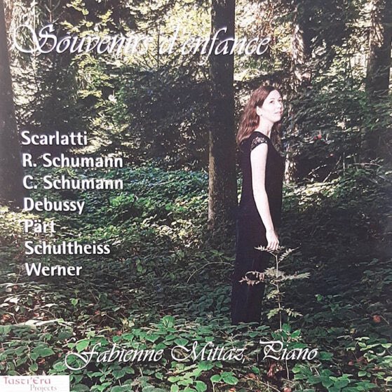 schumannnetz's tweet photo. Souvenir d’Enfance
#Robert #Schumann, Kinderszenen op. 15 Nr. 1, 2, 3, 12; #Clara Schumann, op. 5, Nr. 1 Impromptu: Le Sabbat; Arvo #Pärt, “Für Alina”; Claude #Debussy, “Golliwogg’s Cakewalk”, Fabienne #Mittaz, Klavier, CD, #Tasti’Era Projects
Vgl. https://t.co/dxE5V9wqKN https://t.co/WB7MYiHlHH
