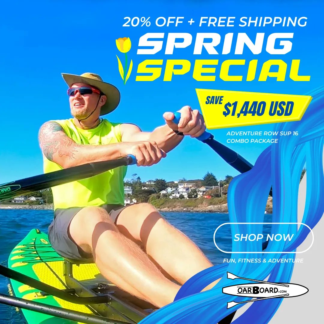 OarBoard's tweet photo. Doctors and trainers recommend #rowing for your #health and #fitness! Get a great deal on the Oar Board® Rower, Combos, SUPs, and Accessories: https://t.co/twpHUy2s69 🚣♀️☀️
#oarboard #paddleboard #fun #fitness #adventure #travel #rowanywhere #athletes #weekendrower #cottagelife https://t.co/GiLgYJJ4Dm