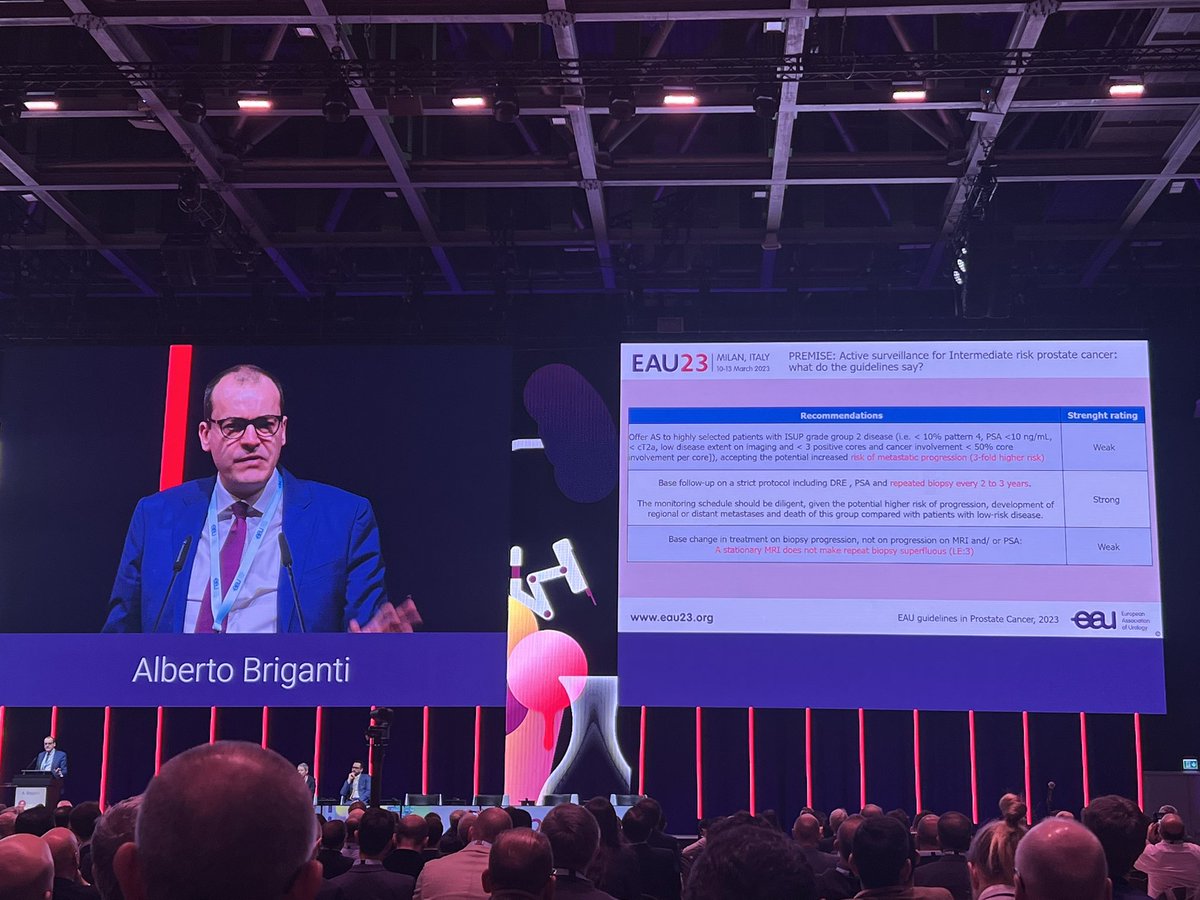 Furkan Dursun (@drfurkandursun) on Twitter photo #EAU23 Day 3 focused on the latest advances in screening and management of prostate cancer. The 15y f/u for ProtecT trial was presented by <a href="/freddie_hamdy/">Freddie Hamdy</a> and Dr. Donovan. Learning from leading experts in the field is always a privilege.
#prostatecancer <a href="/Uroweb/">European Association of Urology (EAU)</a> #EAU23 Day 3 focused on the latest advances in screening and management of prostate cancer. The 15y f/u for ProtecT trial was presented by <a href="/freddie_hamdy/">Freddie Hamdy</a> and Dr. Donovan. Learning from leading experts in the field is always a privilege.
#prostatecancer <a href="/Uroweb/">European Association of Urology (EAU)</a>
