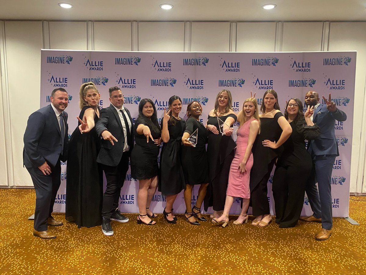 thdbackyard's tweet image. #AwardSZN 🏆🏆. The Backyard Team took home 2 @allieawards for our Juneteenth event! More amazing things to come!