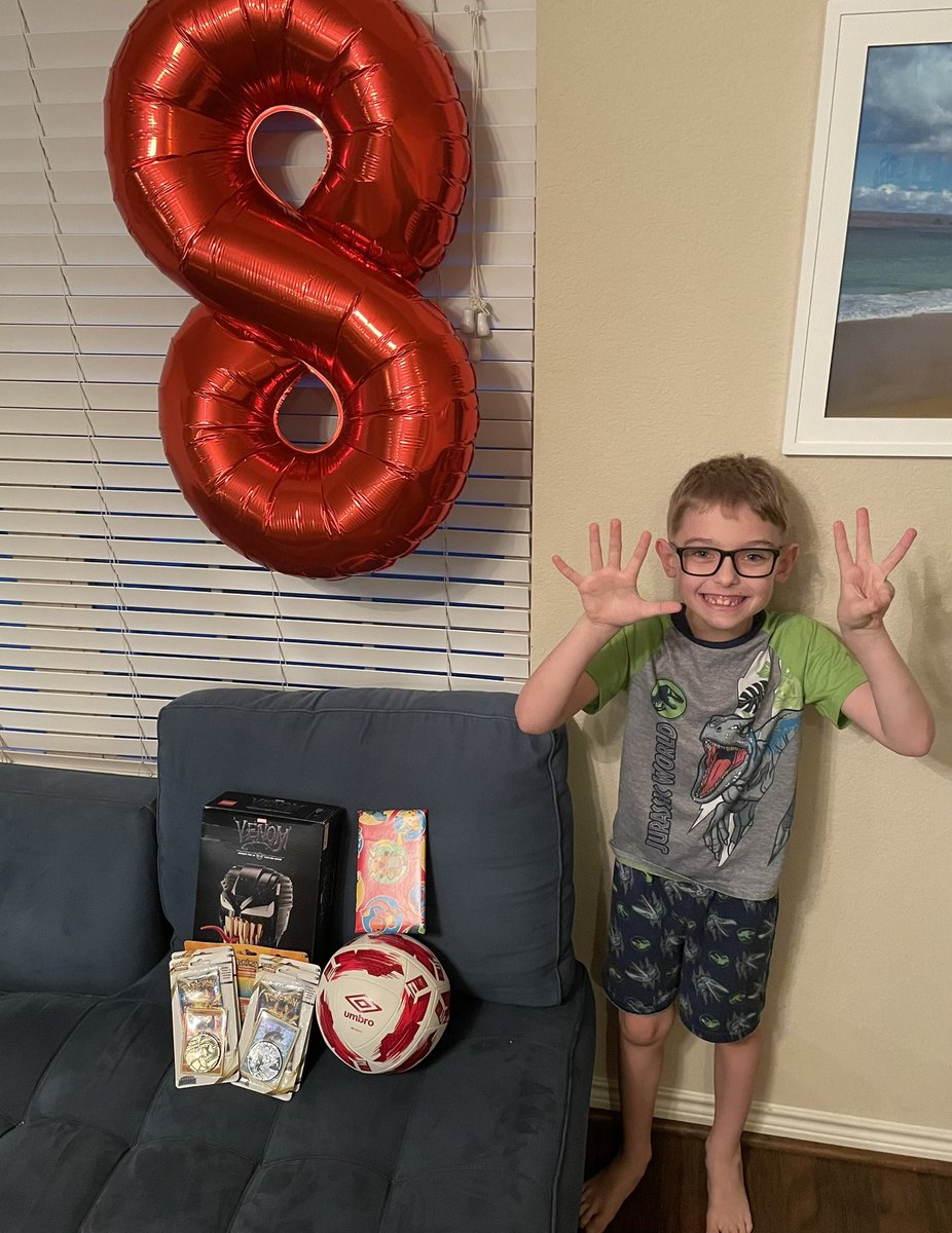 CavinJ32's tweet photo. Happy 8th birthday to this cool, strong, kind, and awesome son and big brother. “We love you right up to the moon — and back.” 💪🏼❤️ #CavinDuke #elite8 #doworknation https://t.co/mIbHVora1s