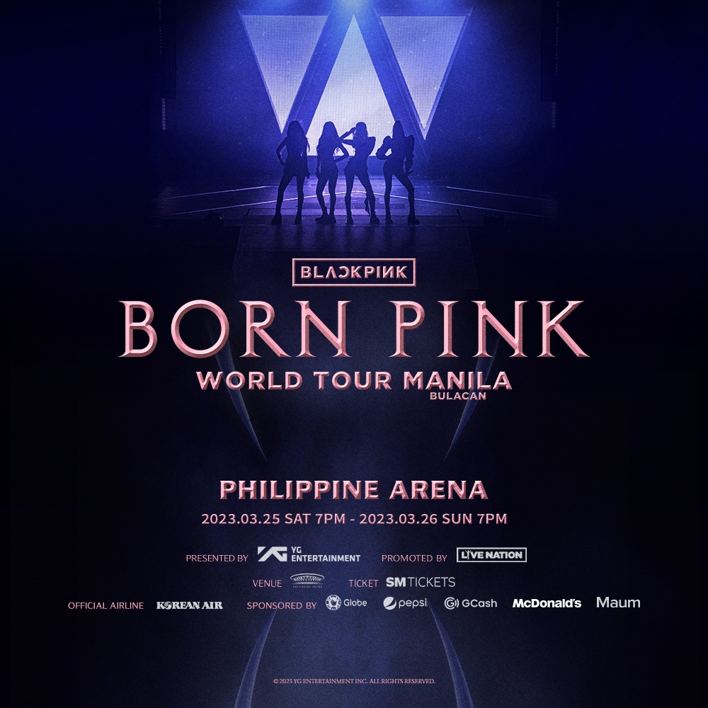 BLACKPINK PH 🇵🇭 on Twitter "RT livenationph Final call, BLINK! Additional tickets for