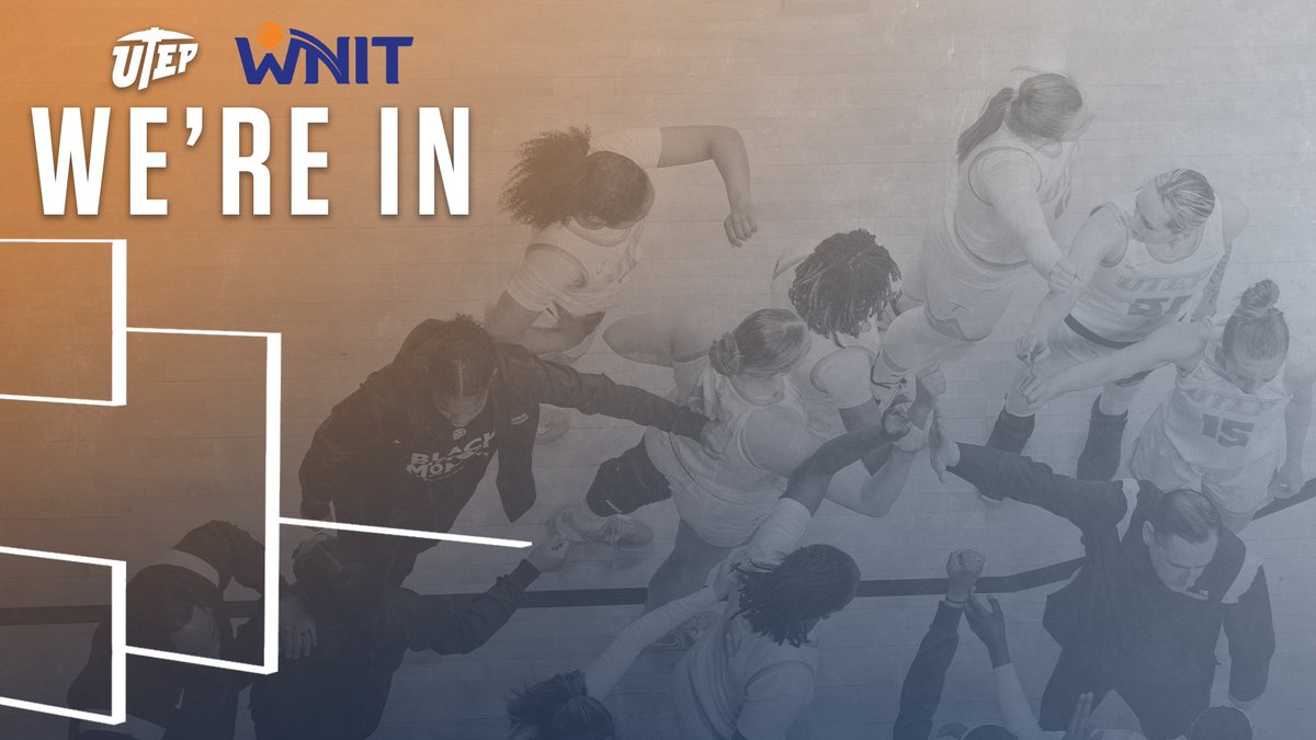 For the third time in program history, UTEP is headed to the WNIT! 

🔸 The Miners will learn the opponent and the location of their first game on Monday when the full bracket is released. 

🔗 bit.ly/405Qs9f

#RiseUp915 | #PicksUp