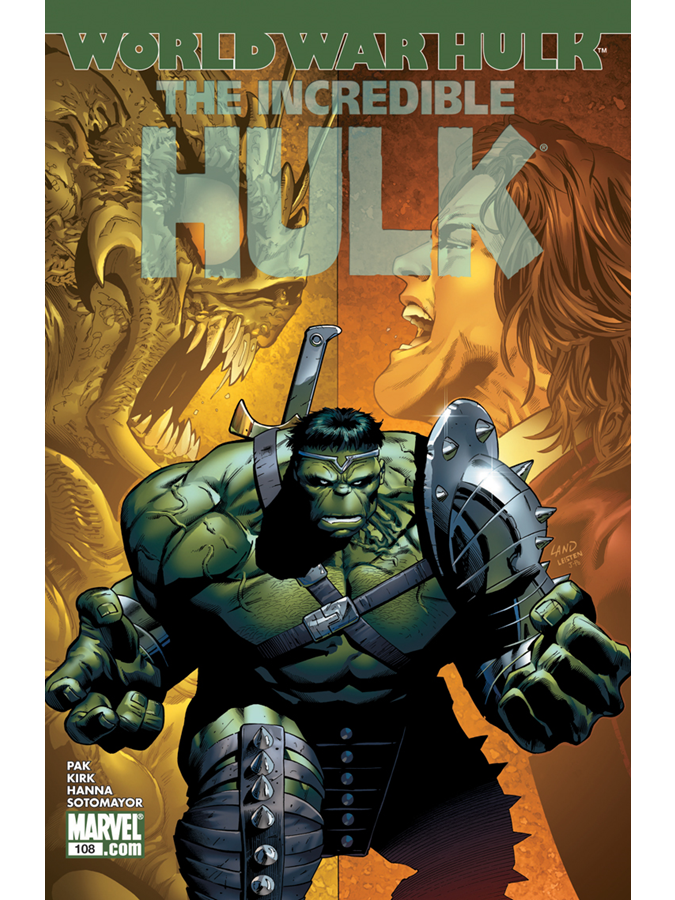 Classic Marvel Comics on Twitter: "Hulk #108 from July 2007."