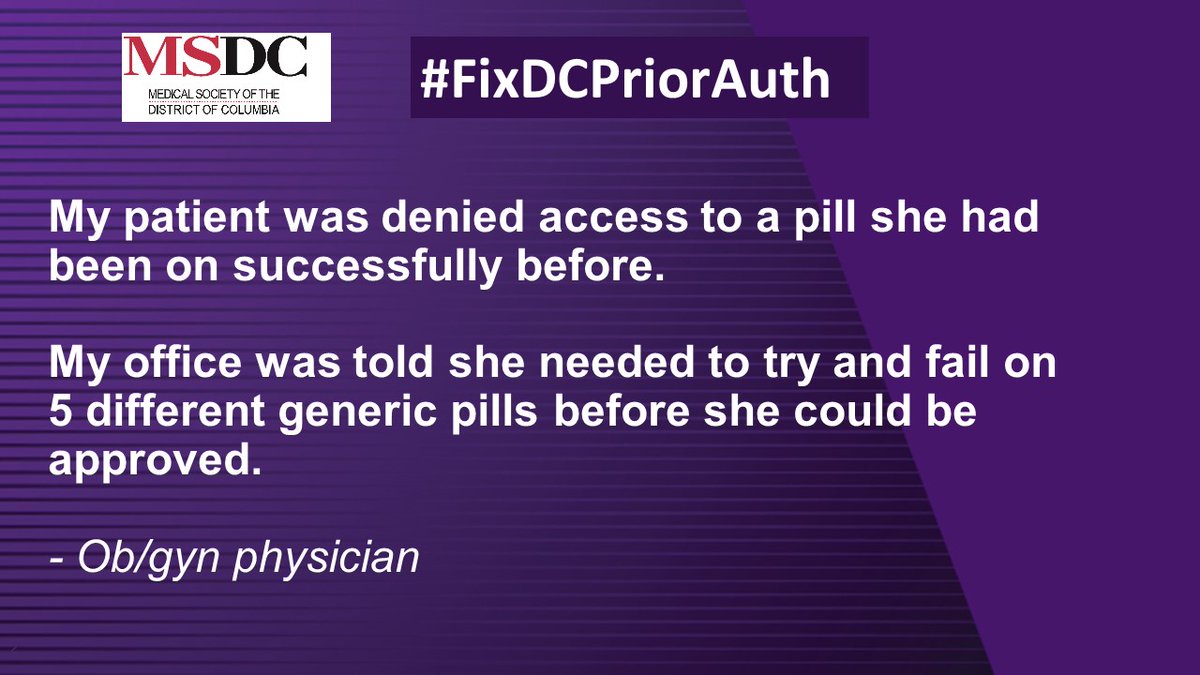 MedSocDC's tweet photo. Help #FixDCPriorAuth https://t.co/IOnlu8iaox https://t.co/MmZDzwhuc6