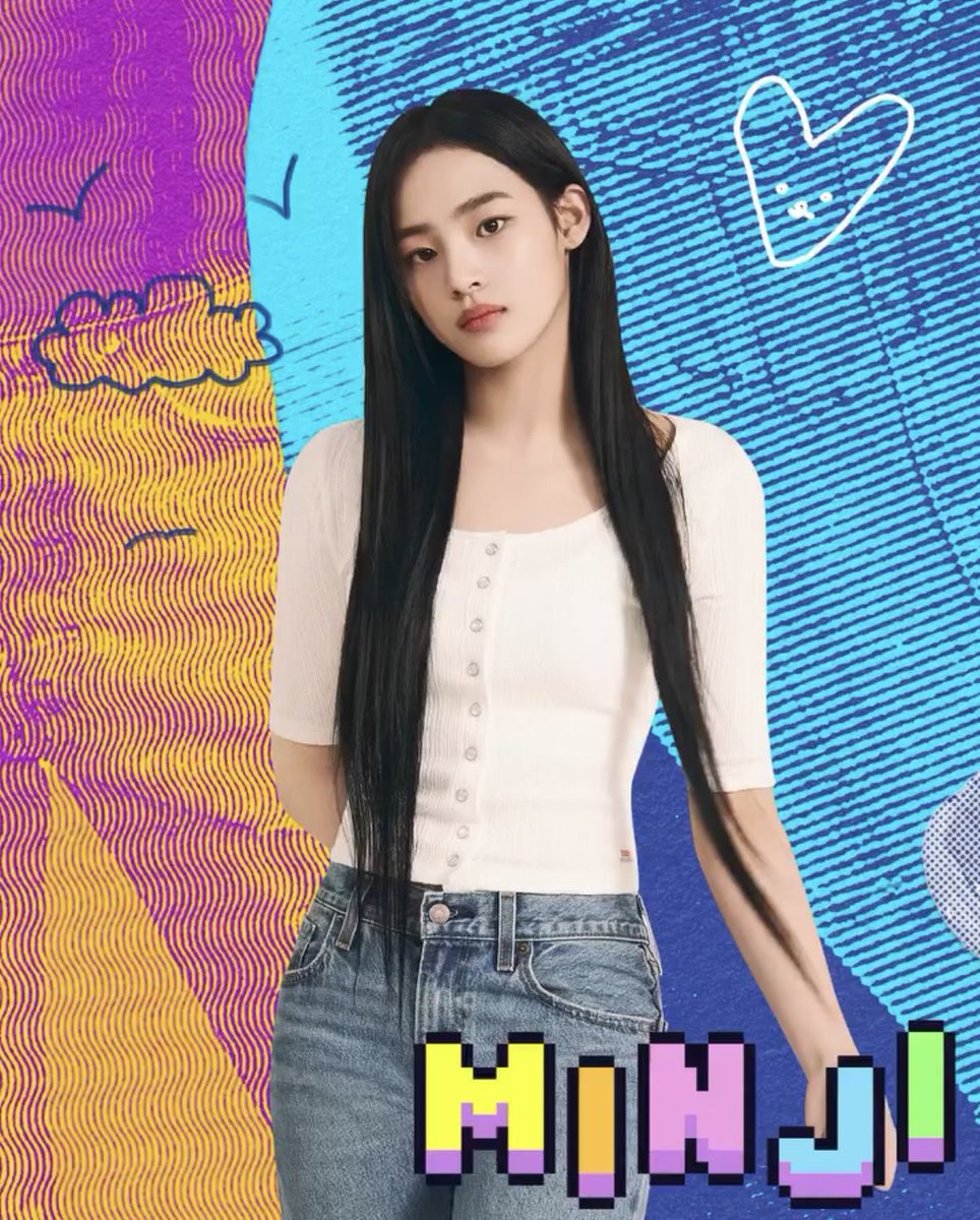 picsnewjeans's tweet image. Minji X Levi's