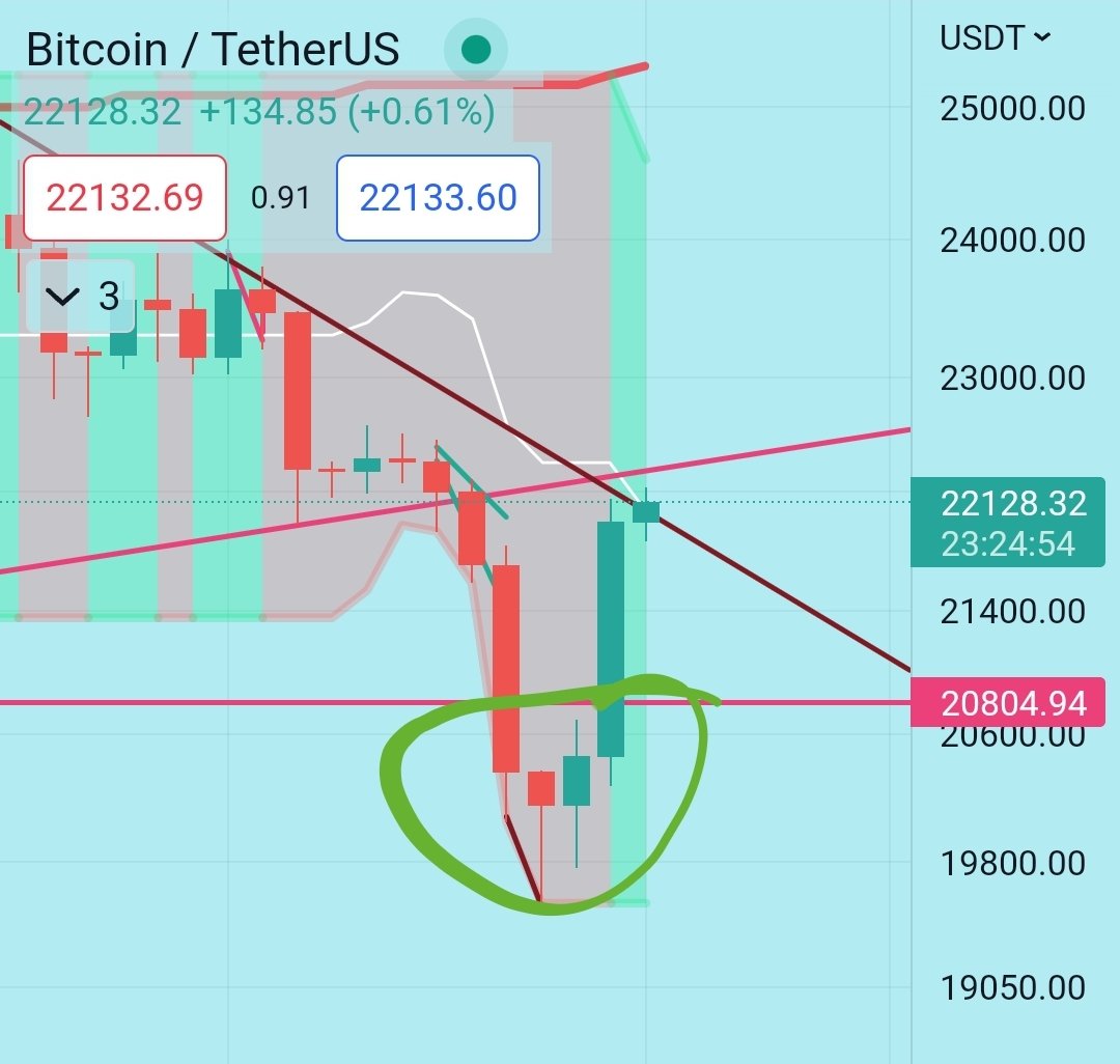 That was the biggest bear trap ive ever seen. Now back to bull