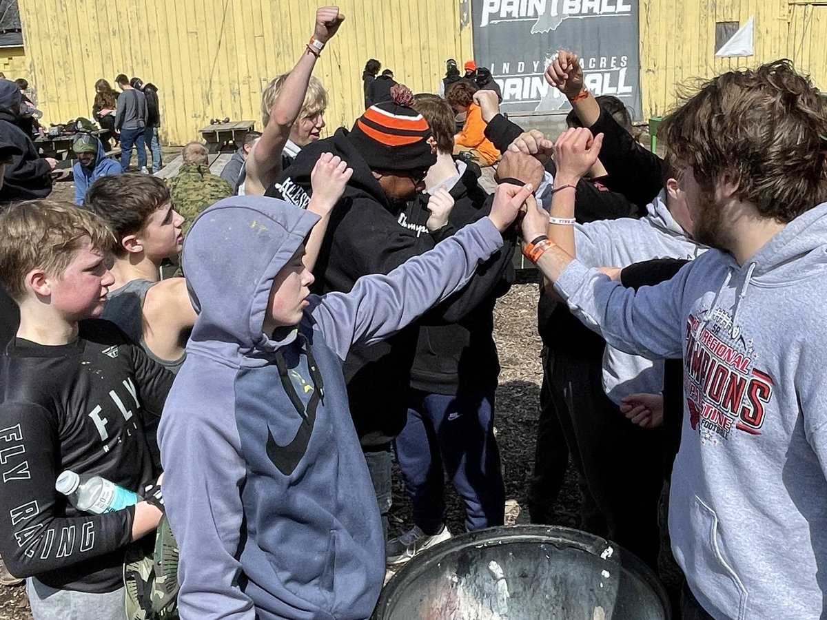 Off season team building at Indy Acres Paintball.  Work hard, play hard.   <a href="/IN_BAMFAM/">Baseball/Fastpitch Academics Midwest</a>