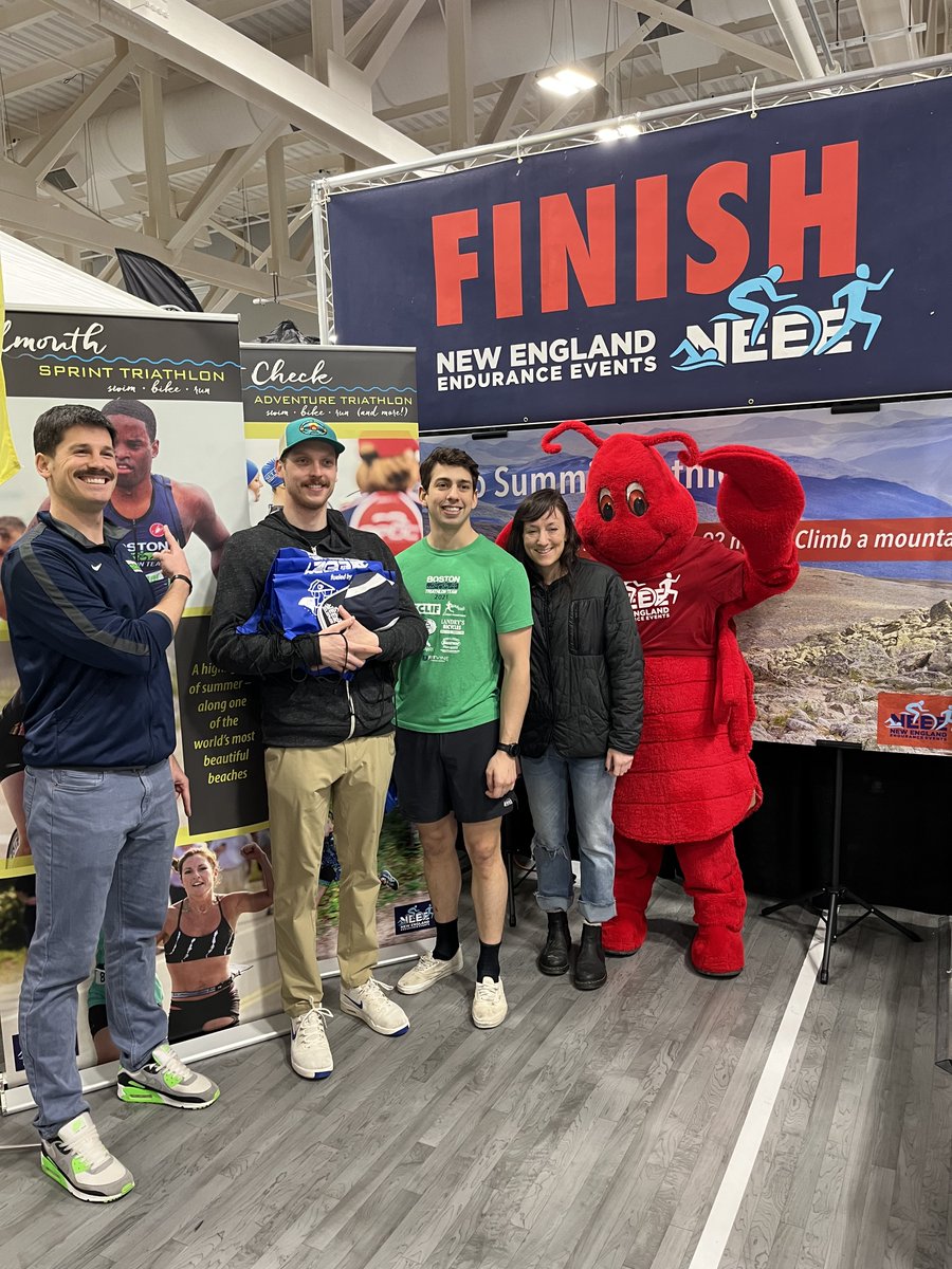The winners of the Team Challenge were just announced at the New England Endurance Events booth! Congrats to all!