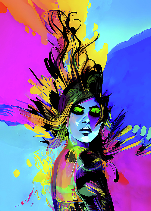 PictureNZ's tweet photo. New artwork for sale! - "The Splash Model" - https://t.co/szWOZAIyFt @fineartamerica https://t.co/3XhrdrehgV