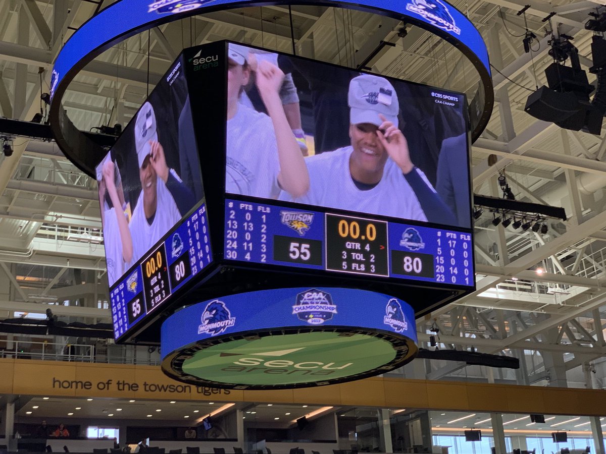 They say Winners-WIN!  Warrior alum ⁦<a href="/amiyacarroll15/">amiya carroll</a>⁩ is going dancing after ⁦<a href="/MonmouthWBB/">MonmouthWBB</a>⁩ won the CAA tourney today!! Amiya worked so hard contributing to this moment. So happy and proud of u Amiya! Warriors come ready so they don’t have to get ready. #warriorpride