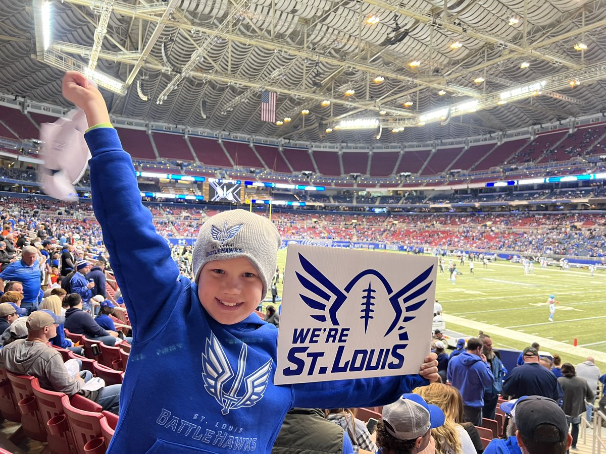steveholen's tweet photo. @battlehawksgameday KAW is the law #2023battlehawks https://t.co/7AqvanSZgB
