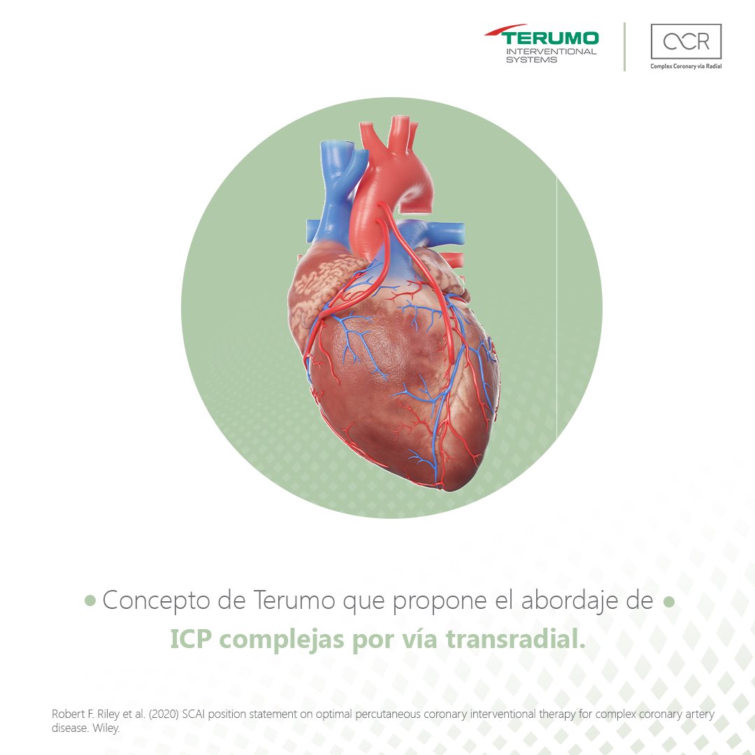 TerumoLATAM's tweet photo. El compromiso de Terumo es dar a la vía radial un papel destacado en ICP complejas.
Lee más aquí: https://t.co/ZE8V8NrGDo
.
.
.
#Cardiology #Transradial #Cardiólogo #ComplexPCI #Terumo #RadialFirst #CCRbyTerumo #CCR #ComplexCoronary https://t.co/wUD7NROthX