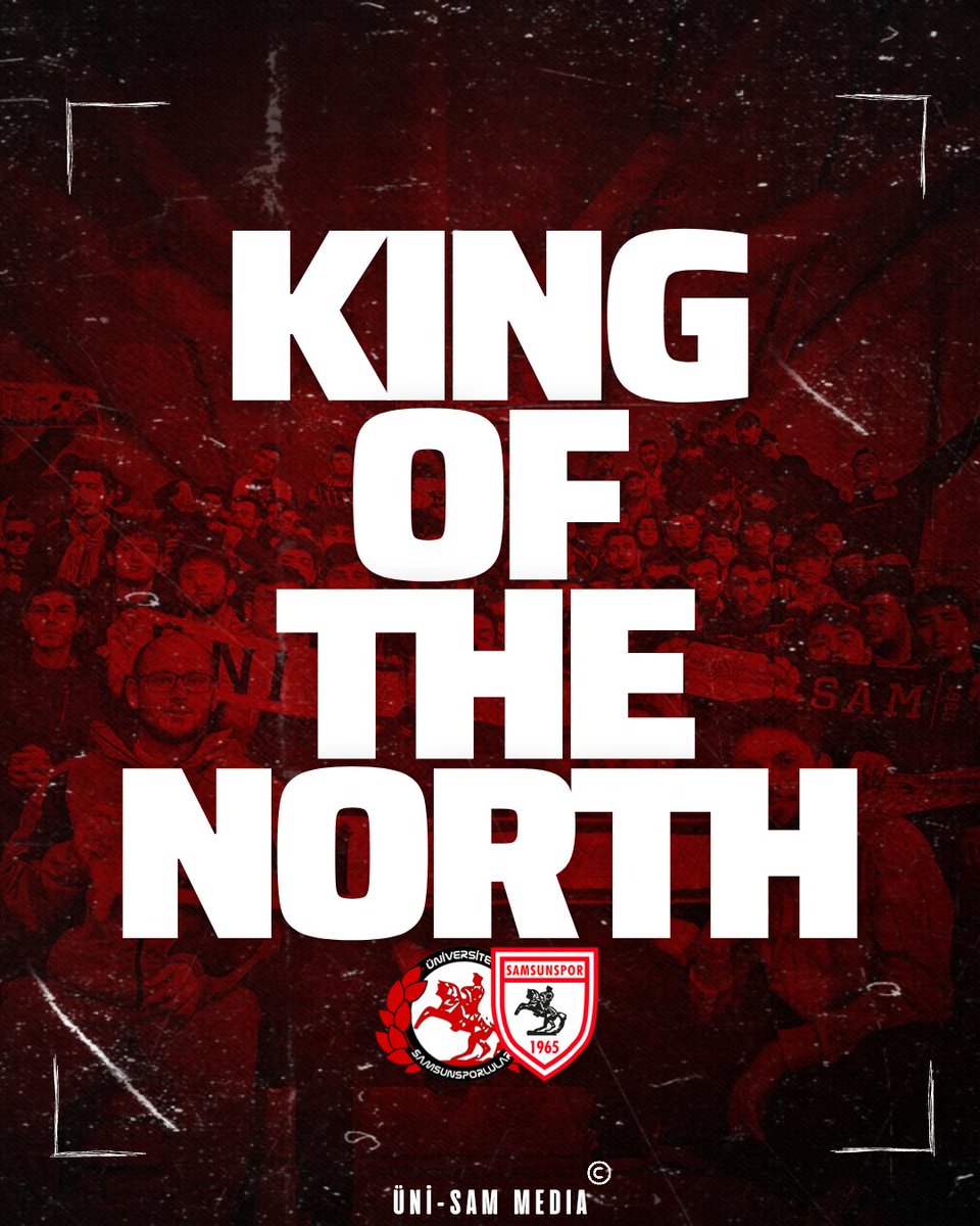 UniSam1965's tweet photo. K I N G  O F  T H E   N O R T H !

KUZEY ÜST'TEYİZ!

#Samsunspor #Samsun #ÜniSam https://t.co/sZJaUHuFnR