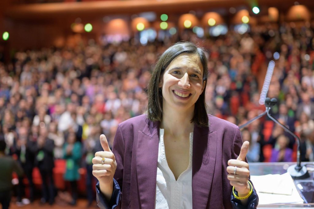 ThisIsBadi's tweet photo. 🤩 Si inizia!
@ellyesse è stata proclamata nuova Segretaria del @pdnetwork.

Scriviamo una nuova storia tutte e tutti insieme!

#assembleanazionalepd 
#EllySchlein https://t.co/GgueH5vPtt