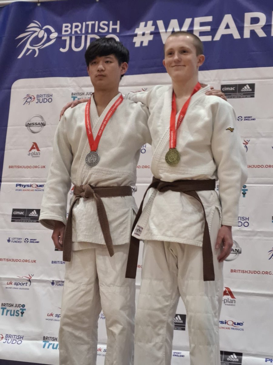 ⁦⁩Joe Lowery British Schools Champion 2023!! Big shout out to Jenna Massey who also secured a gold medal today ⁦both representing ⁦<a href="/winstanleycoll/">Winstanley College</a>⁩