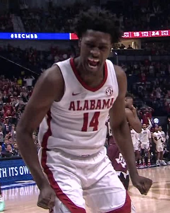 BarstoolAlabama's tweet photo. Charles Bediako was +33 today. 

X-FACTOR. https://t.co/ipNjj0z27p