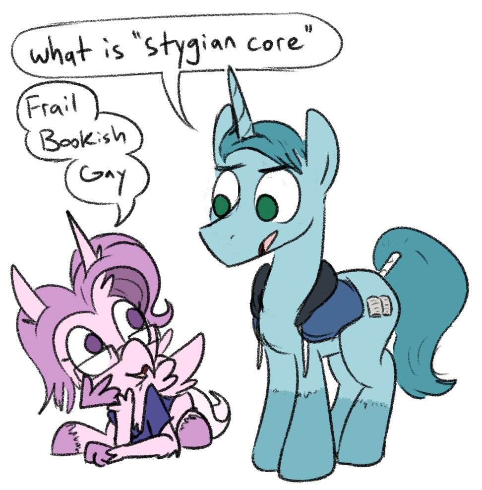 moped_cirrus's tweet photo. "i can't watch ponies because im afraid a bully will make me an earth pony"
"you're a twinky unicorn, you're stygiancore"
#mlp #mlpart #mlpoc https://t.co/VVSXxU74Pz