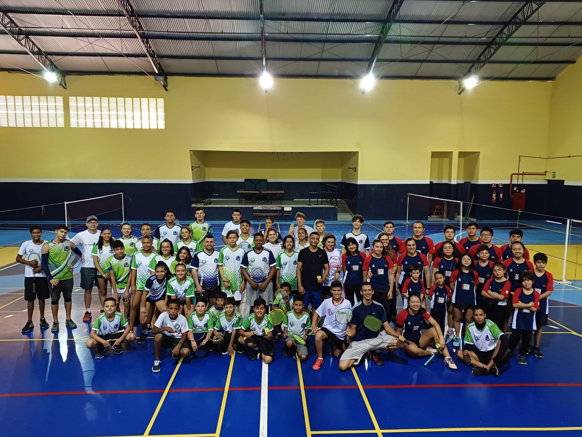 CoronelFeliz's tweet photo. Realizamos hoje um amistoso de Badminton em Porto Feliz.

Esteveram presentes a equipe  de Sorocaba e a de Itapetininga
#badminton
#CBbd
#PortoFeliz 
#DesportoEducional 
#PraCegoVer 
#FEBASP
#CoronelEsmedio
#DomingosDeMarco
#JEESP
#SELJ 
#CoronelHelena 
#PrefeituradePortoFeliz https://t.co/Cq6XyaIN3t