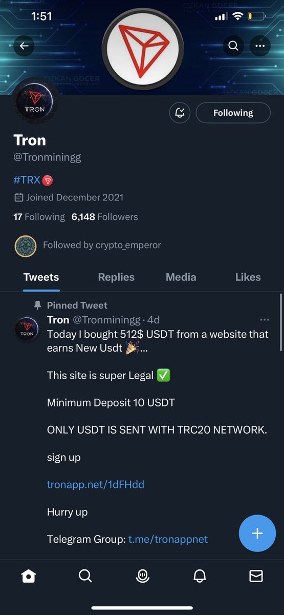 CxsLil's tweet photo. @Tronminingg Done good luck y’all ❤️ https://t.co/dE8tHw4wnd