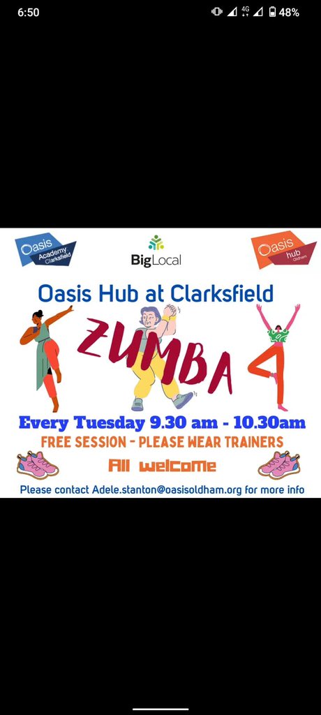 ohubo23's tweet photo. At Clarksfield this week #oldham #clarksfield #oasishub #freesessions #comeandjoinus https://t.co/r0AOGoAuMH
