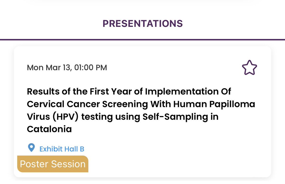 See you tomorrow in Poster Session at #USCAP2023 😊
Monday 13, 1-4:30 pm Exhibit Hall B
Topic: #Cytology #HPV #Screening #SelfSample #CervixCancer