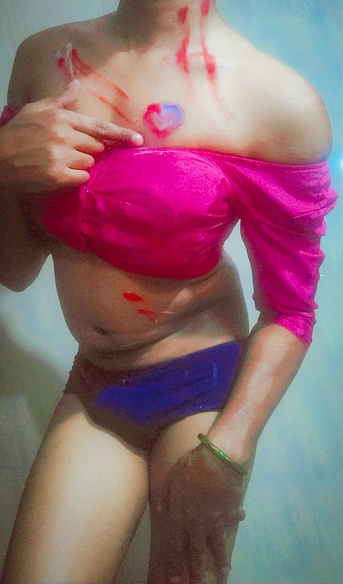 botambomb's tweet photo. Holi vala pic 
*
#sexbombromi #cd #cdgirl #crossdresser #sissy #diwali #holi #crossy #cdboy #cdgirl #lgbtq #crossdresserboy https://t.co/cNHEaSonxo