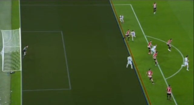 MESSIRVEFOREVER's tweet photo. Gol de #Raphinha para que el @FCBarcelona termine la primera parte ganando,cobraron posición en primera instancia pero luego el var rectificó. Atleti 0-1 Barça. https://t.co/x25iah7KFy