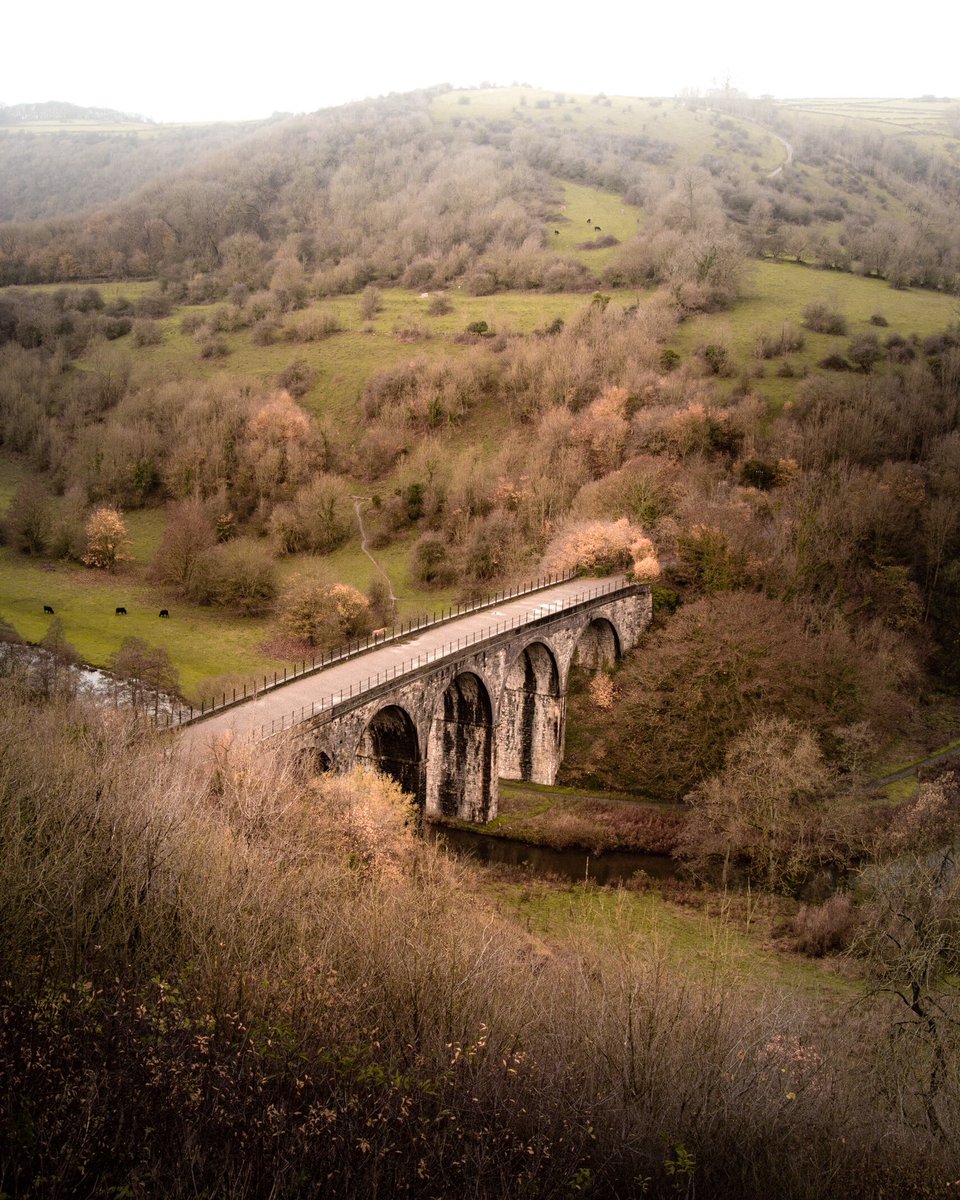 Looking down on Headstone Viaduct.  #visitderbyshire #PeakDistrict #headstoneviaduct #monsaltrail #derbyshiredales #Landscapes #landscapephotography