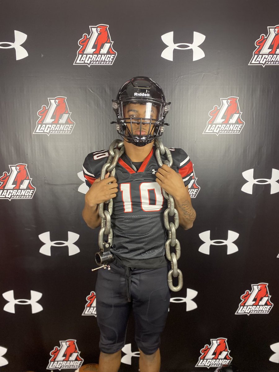 10xHARDER2's tweet photo. Enjoyed my visit Saturday after a great conversation with @Coach__Talbert &amp; @CoachWMD i am blessed to receive a offer from  Lagrange College @LCPanthers_FB @coachjocksample @CoachClark93 @chschargers_fb https://t.co/tHGiN2MY5m