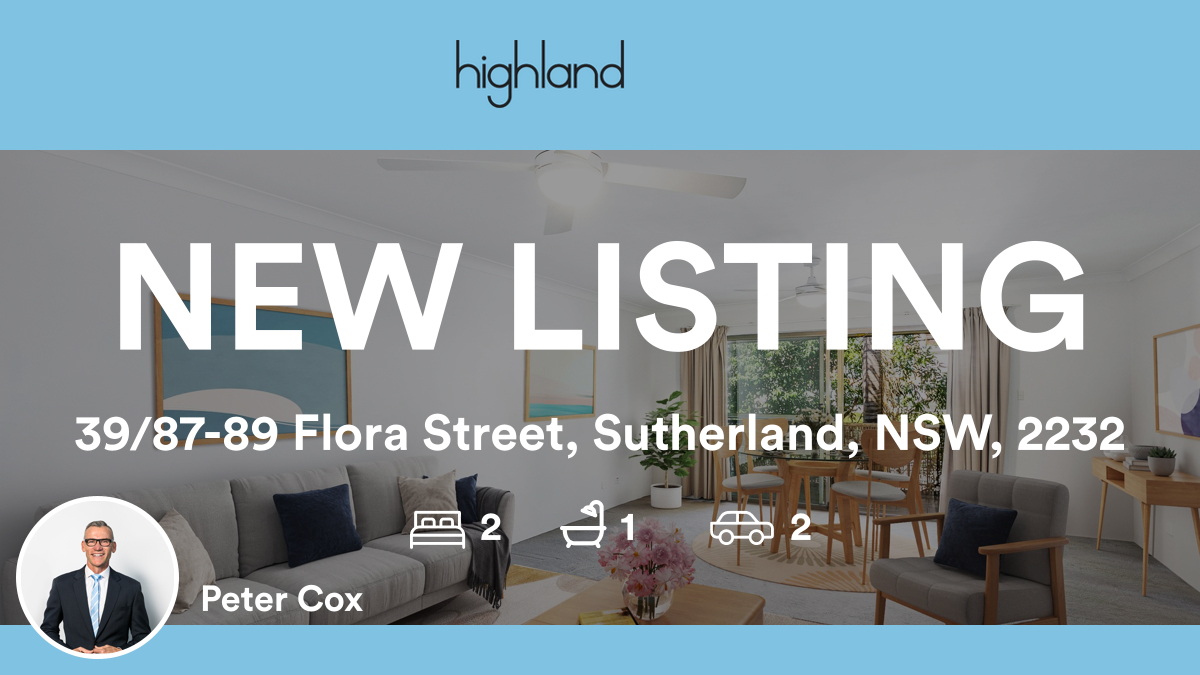 highland_prop's tweet photo. 🛌 2 🛀 1 🚘 2
📍 39/87-89 Flora Street, Sutherland, NSW, 2232

Our agent’s latest listing on RateMyAgent

https://t.co/8tcQB6YfjM

...
#ratemyagent #realestate #Highland_Sutherland https://t.co/Rxo784ya5w