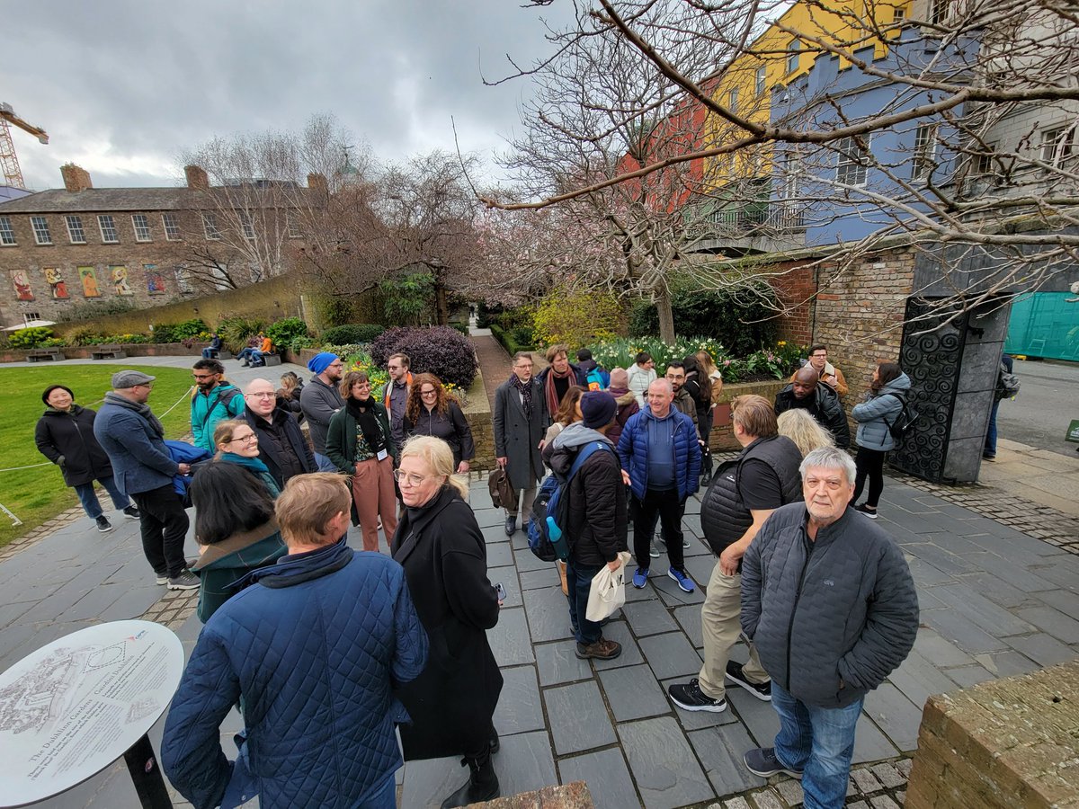 Walking around Dublin was fun. Dodging rain and double-deckers... #Locwalk #GalaDublin