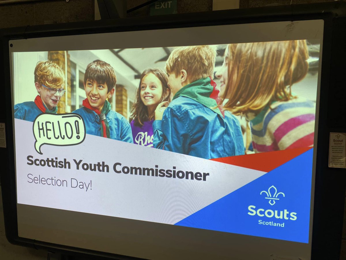 Sharkey_Scout's tweet photo. Had an amazing day yesterday selecting our new #ScoutsScotland Youth Commissioner at Fordell

Blown away by the passion &amp; commitment of the candidates, &amp; can't wait to announce the outcome!

Thanks to @scoutperception, Laura, &amp; Ewan for being on the panel

#Leadership #scouts https://t.co/gT1JHFtzh5