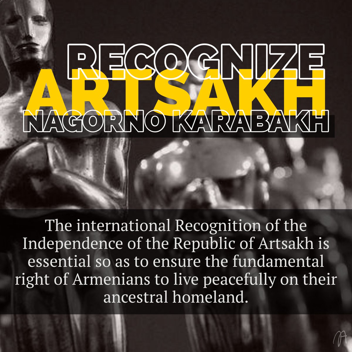 VeeAvo's tweet image. Please stand for Justice

#StandWithArmenia #StopAliyev #StopArtsakhBlockade #LetUsLive #OscarsRecognizeArtsakh #Oscars

@TheAcademy