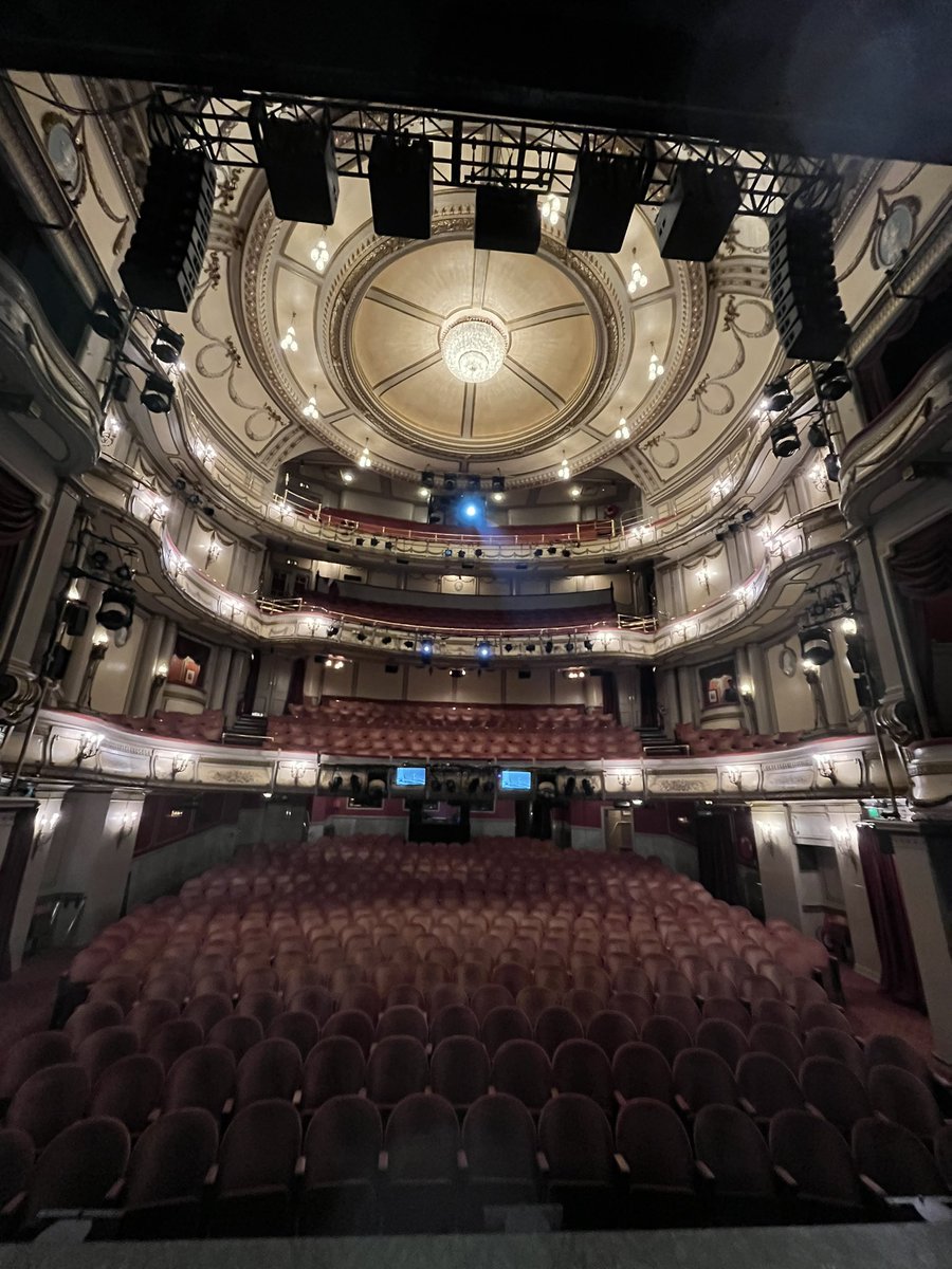 Today marked the 120th birthday of the Noël Coward Theatre currently home to <a href="/BakeOffMusical/">The Great British Bake Off Musical</a>. Thanks <a href="/DMTWestEnd/">Delfont Mackintosh Theatres</a> for having us. Very lucky to now be part of the history of this gorgeous building