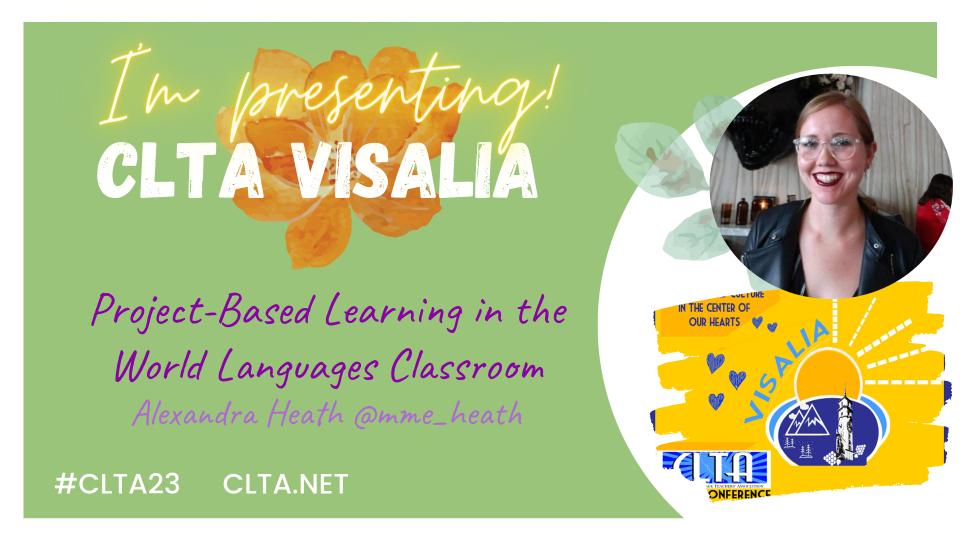 mme_heath's tweet photo. Looking forward to presenting next weekend at #CLTA23 https://t.co/GJKB29SjAE