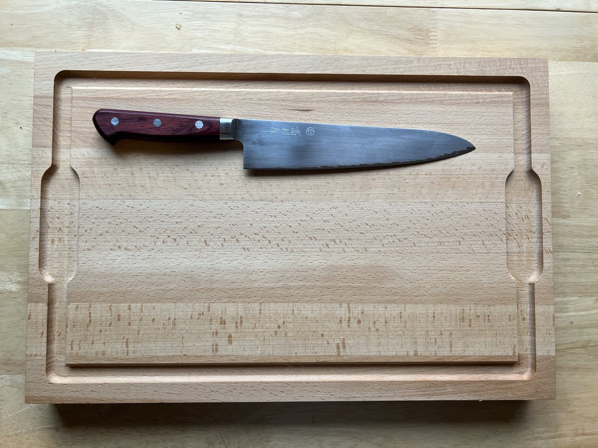 myles_snider's tweet photo. The best cookware lasts for generations. 

This is why I always recommend buying fewer items overall, but investing in the high-quality ones that you’ll use often and be incentivized to maintain. 

There’s something beautiful about a cast iron pan that you’ve seasoned over years, or a great knife you’ve learned to sharpen yourself.

These objects have character. They bring a positive energy to your kitchen. They tell stories. And with the right care, you’ll pass them to your children and grandchildren. 

That’s a beautiful thing.