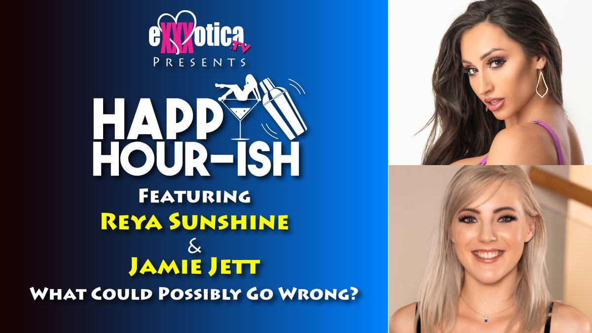 EXXXOTICA's tweet photo. https://t.co/sPbrU4GGq1 ARCHIVE | #HappyHourish | Reya Sunshine &amp; Jamie Jett | Watch now FREE! https://t.co/XOSzGu57u9 | #Episodes #EXXXOTICAtv (@Reya__Sunshine) (@JamieJettXXX) https://t.co/sNk4qgmMvJ