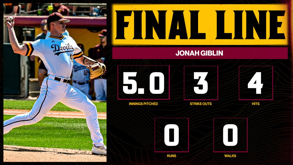 ASU_Baseball's tweet photo. First bump day as a Sun Devil for @TheJonahGiblin ✅🔱

#ForksUp /// #O2V https://t.co/iBLvRrEhOs