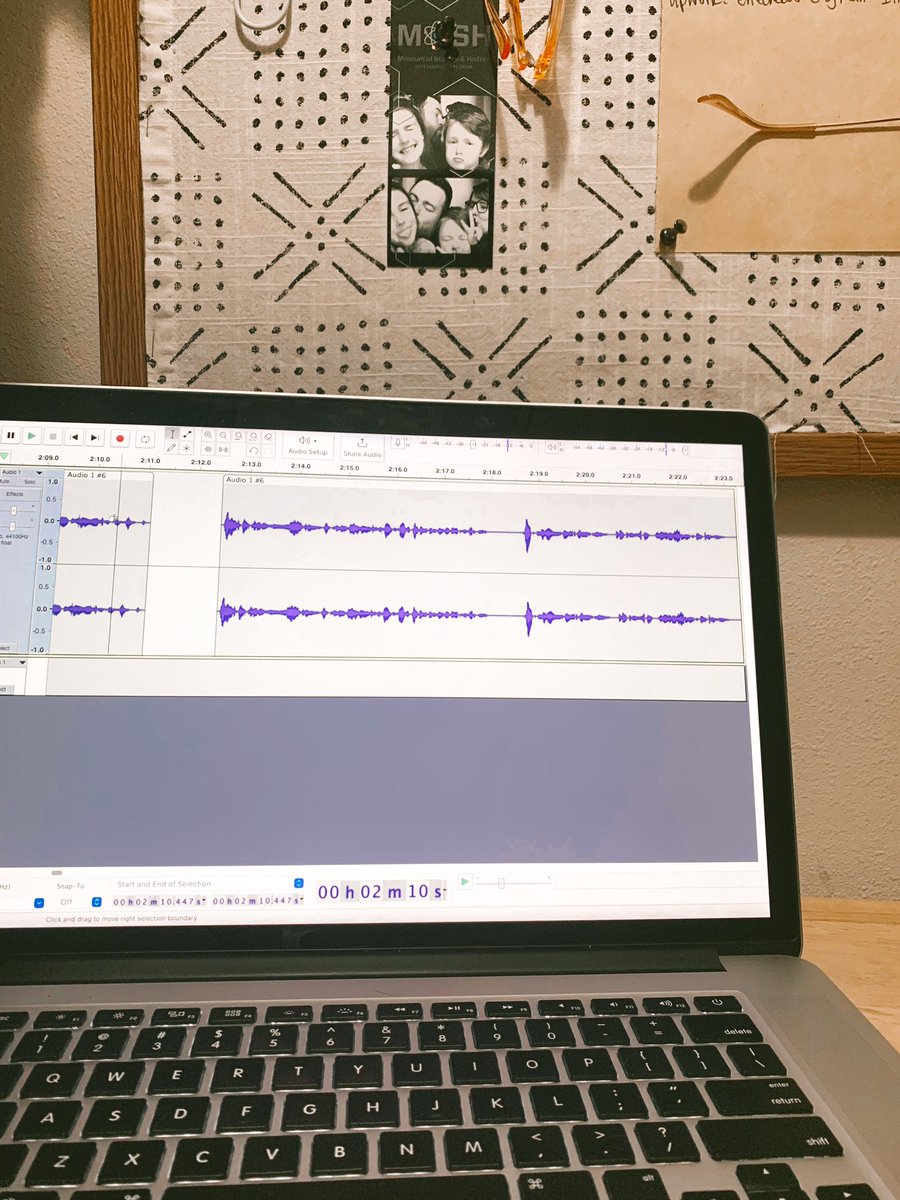 Sundays are for editing. 🖤 (after Jesus and naps, of course.)  #audiobook #audiobooknarrator